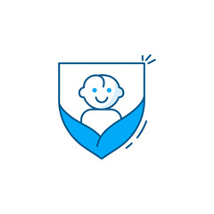 Safe For Children Line Icon