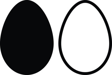 Egg silhouette Laser cut file