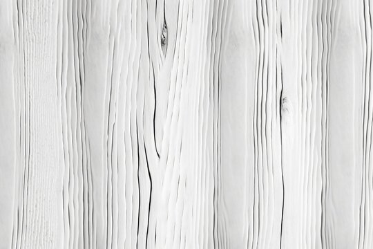 Whitewashed Wood: A Close-Up on Texture and Pattern. Generative AI