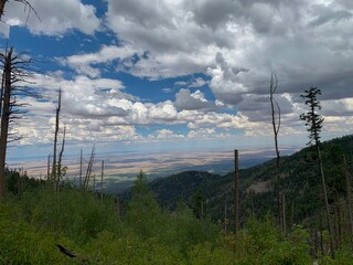 Obraz premium Lincoln National Park Mountain View 