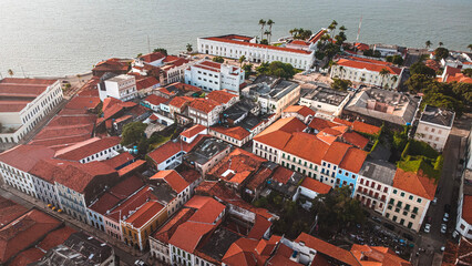 Centro Histórico São Luís Maranhão Patrimônio UNESCO Colonial Azulejos Fachadas Taipa Telhados...