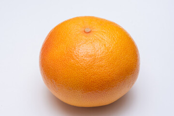 Orange Grapefruit isolated on white background
