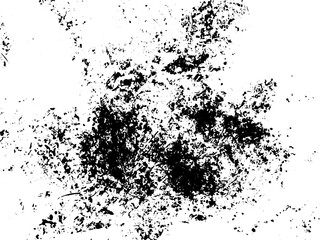 Rustic grunge vector texture with grain and stains. Abstract noise background. Weathered surface. Dirty and damaged. Detailed rough backdrop. Vector graphic illustration with transparent white. EPS10.