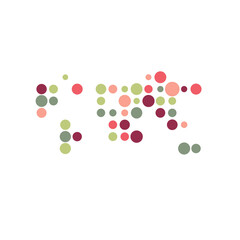 World Silhouette Pixelated pattern map illustration