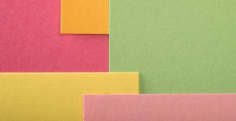 texture of multi-colored paper macro with lines.close-up of cardboard paper in different colors and shades for wallpaper banner background