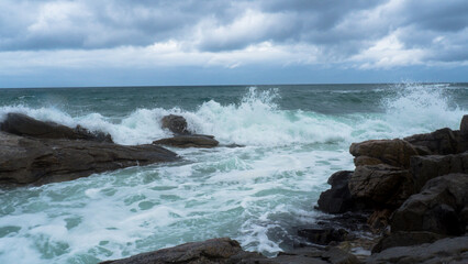 Beach on Lofoten Best place for Arctic surfing
