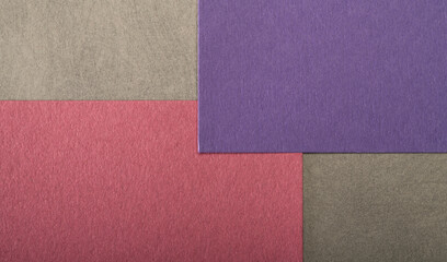 Fototapeta premium texture of multi-colored paper macro with lines.close-up of cardboard paper in different colors and shades for wallpaper banner background