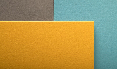 Fototapeta premium texture of multi-colored paper macro with lines.close-up of cardboard paper in different colors and shades for wallpaper banner background