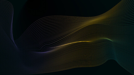 wave lines gradient lines background 