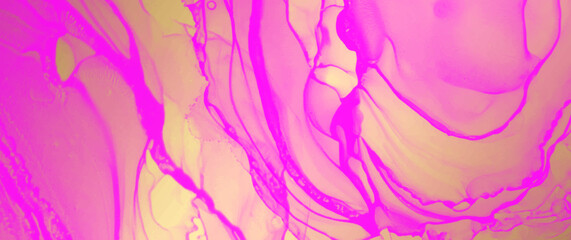 Abstract gold and pink vector texture background for cover design, poster, cover, banner, flyer, cards and design interior. Hand-drawn luxury illustration. Glamour template for design.