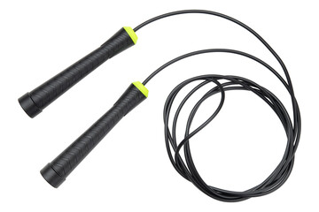 Jump Rope. Adjustable jump ropes for fitness. Skipping rope for men, women. Tangle-free rapid speed jumping rope for kids with Ball Bearings. Jumprope for home school gym. White Isolated background. - Powered by Adobe