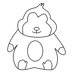 Monkey Lineart