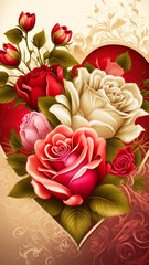 Beautiful nature flowers colorful plants 