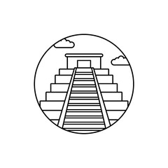 png image of pyramid icon with transparent background