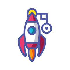 png image of rocket with transparent background