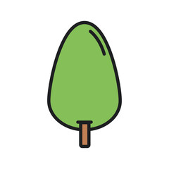 tree icon png image with transparent background