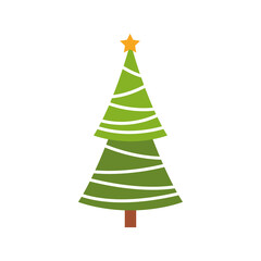 Fototapeta na wymiar christmas tree icon png image with transparent background