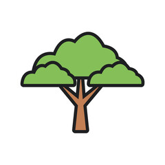 tree icon png image with transparent background