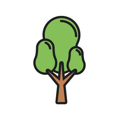 tree icon png image with transparent background