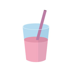 Png icon of a refreshing summer seasonal drink with transparent background