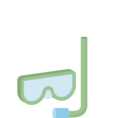 Summer season bus glasses png icon with transparent background