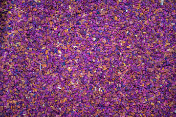 Top view of dried berries food texture and background