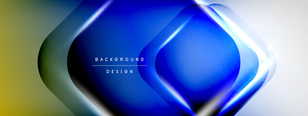 Shadow lines vector techno banner and light effects. Techno Illustration For Wallpaper, Banner, Background, Card, Book Illustration, landing page