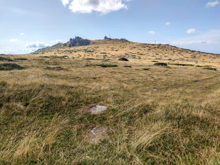 Autumn view of Vitosha Mountain, Bulgaria