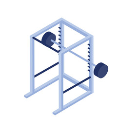 PNG image 3d gym dumbbells icon with transparent background
