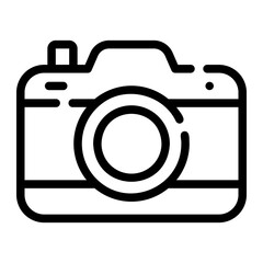 camera line icon