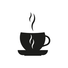 Flat cup icon for paper design. Vector illustration.