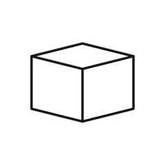 Editable Icon of Package Box, Vector illustration isolated on white background. using for Presentation, website or mobile app