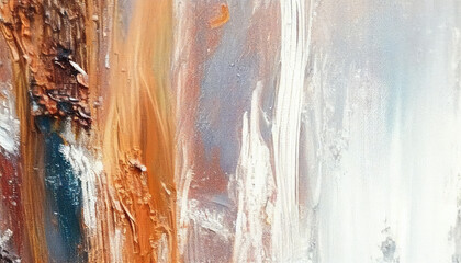Abstract Oil Painting Texture - ai generative