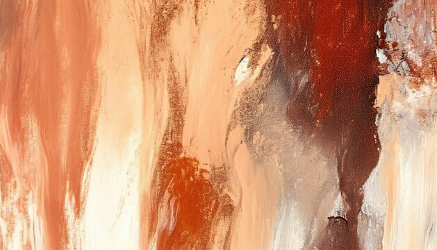 Abstract Oil Painting Texture - ai generative