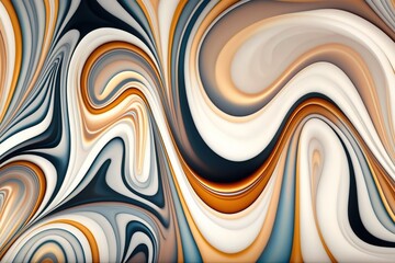 Fototapeta na wymiar abstract marble abstract colorful harmony of color background, curved waves modern elegant conceptual smooth seamless pattern 