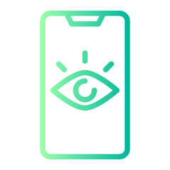 eye gradient icon