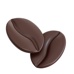 coffee beans 3D Icon