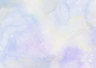 Abstract colorful painted watercolor paper background texture, pastel watercolor design with digital painted for template