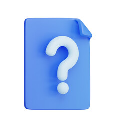 Unknown Files 3D Icon