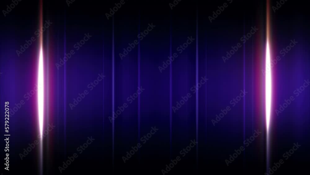 Poster loop glow vertical laser light on dark blue lines animation abstract background. 4k beautiful abstra