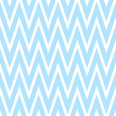 Light blue zigzag seamless pattern. Chevron fabric texture. Abstract zig zag background. Repeating vector wallpaper.