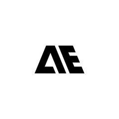 AE initials logo, suitable for company logos