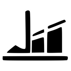 black and white of icon shape