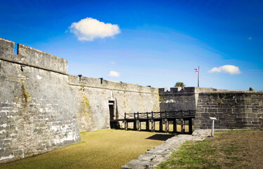 Obraz premium Old Spanish Town - St. Augustine, FL