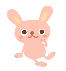 かわいいウサギのイラスト