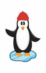  cute penguin character 

