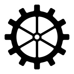 Gears are mechanical components.