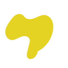 Yellow Abstract Shapes 