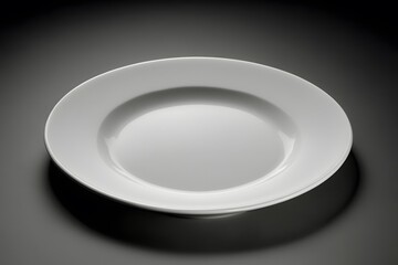 plate empty created using AI Generative Technology