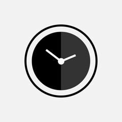 Clock Icon. Time Sign. Trendy Symbol for  Design, Presentation, Website or Apps Elements –  Vector.        